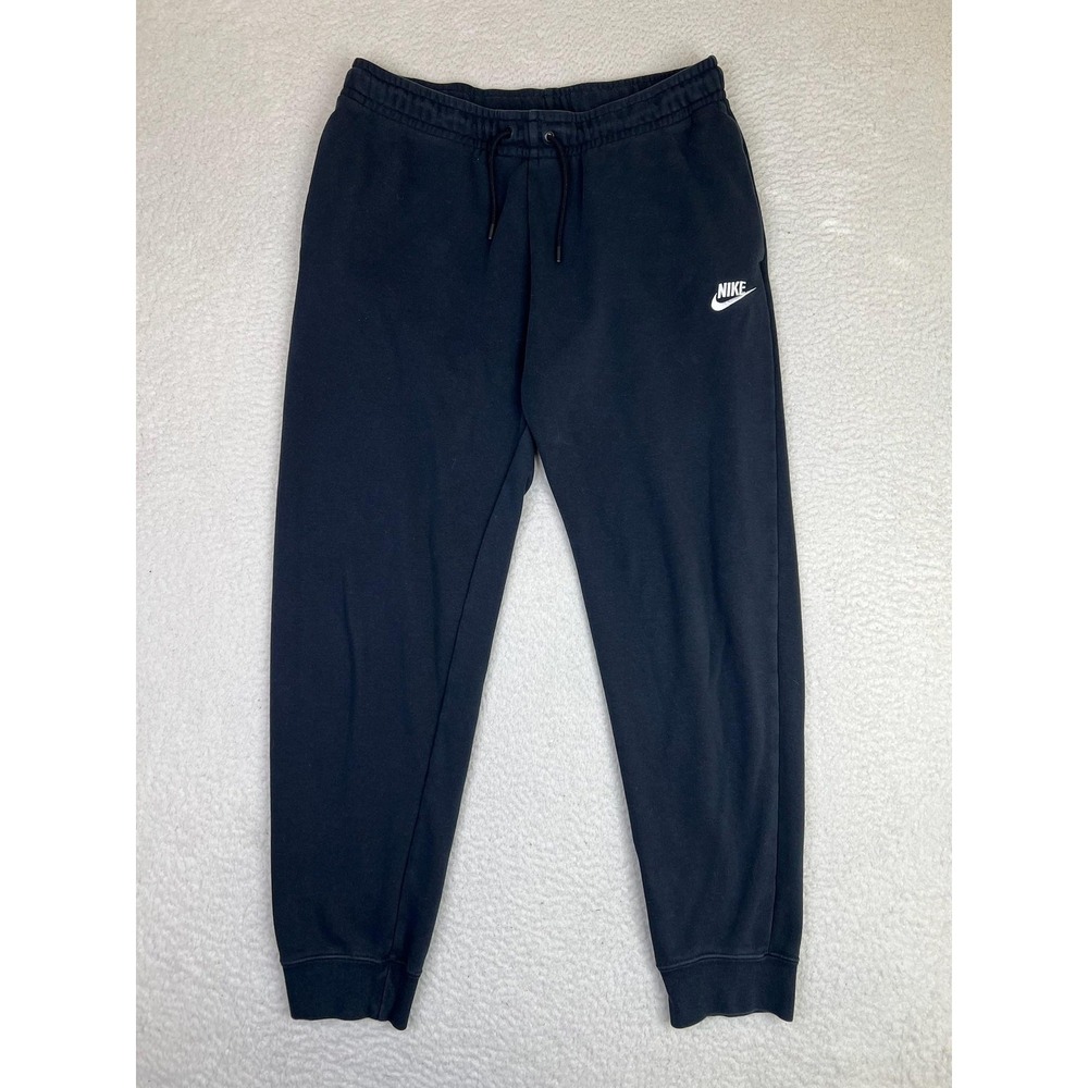 Nike Pants Mens‎ Medium Black Club Fleece Sweatpants Joggers Athletic BV4095-010